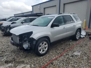 2014 GMC Acadia SLE z VIN 1GKKVNED5EJ332721, wystawiony jako Copart lot #47741525 z przebiegiem 174 682 mil mil oraz Czysty tytuł • Clean title. Historia ofert i sprzedaży dostępna na DreamBid. Obrazek 1.