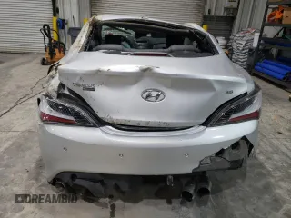 2012 Hyundai Genesis Coupe Grand Touring with VIN KMHHU6KH2CU067995, listed as a Copart auction lot 45099645 with 110,624 mi miles and Non repairable. Bid and sale history available at DreamBid. Image 6.