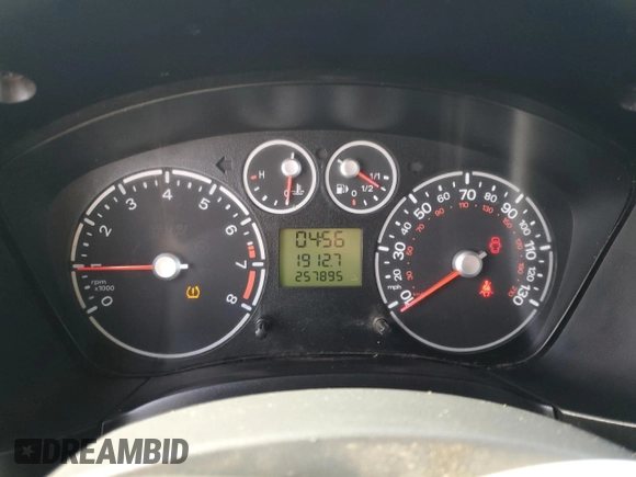 2010 Ford Transit Connect XL with VIN NM0LS7CN8AT006553, listed as a Copart auction lot 52207795 with 257,895 mi miles and Clean title. Bid and sale history available at DreamBid. Image 9.