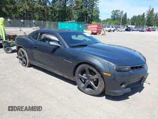 2015 Chevrolet Camaro LT z VIN 2G1FD1E32F9311413, wystawiony jako IAAI lot #42357283 z przebiegiem 118 946 mil mil oraz . Historia ofert i sprzedaży dostępna na DreamBid. Obrazek 1.