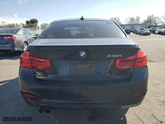 2017 BMW 3 Series 330i with VIN WBA8B9G39HNU53434, listed as a Copart auction lot 50105765 with 137,518 mi miles and Clean Title. Bid and sale history available at carsss.com. Image 6.