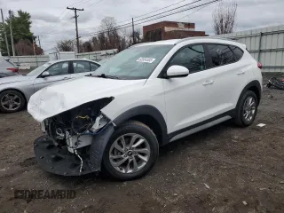 2018 Hyundai Tucson SEL with VIN KM8J3CA43JU744714, listed as a Copart auction lot 53004585 with 81,303 mi miles and Salvage title. Bid and sale history available at DreamBid. Image 1.