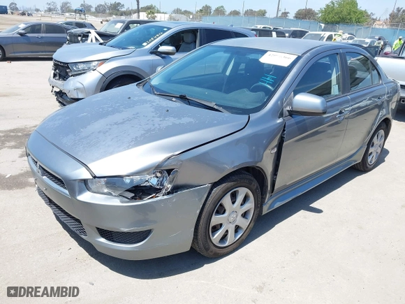 2012 Mitsubishi Lancer ES with VIN JA32U2FU5CU028018, listed as a IAAI auction lot 42086366 with 145,104 mi miles. Bid and sale history available at carsss.com. Image 2.