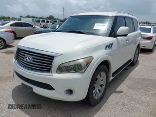 2012 Infiniti QX56 8-passenger with VIN JN8AZ2ND4C9716728, listed as a IAAI auction lot 42501339 with 216,302 mi miles and . Bid and sale history available at DreamBid. Image 18.