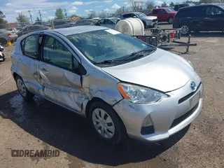 2014 Toyota Prius One with VIN JTDKDTB3XE1564696, listed as a IAAI auction lot 41912197 with 91,687 mi miles and . Bid and sale history available at DreamBid. Image 1.