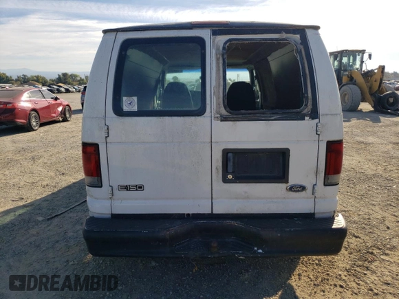 1999 Ford Econoline Cargo with VIN 1FTRE1424XHB23967, listed as a Copart auction lot 74820944 with 155,257 mi miles and Clean Title. Bid and sale history available at carsss.com. Image 6.