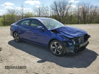 2023 Hyundai Elantra SEL с VIN 5NPLS4AG4PH106216, выставлен на аукционе Copart как лот 52132395 с пробегом 6 721 миль миль и Списание • Salvage title. История ставок и продаж доступна на DreamBid. Изображение 4.