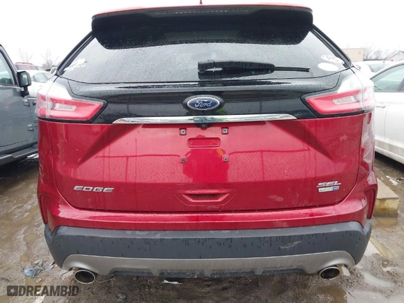 2019 Ford Edge SEL with VIN 2FMPK4J92KBB86652, listed as a IAAI auction lot 41651605 with NaN miles. Bid and sale history available at carsss.com. Image 16.