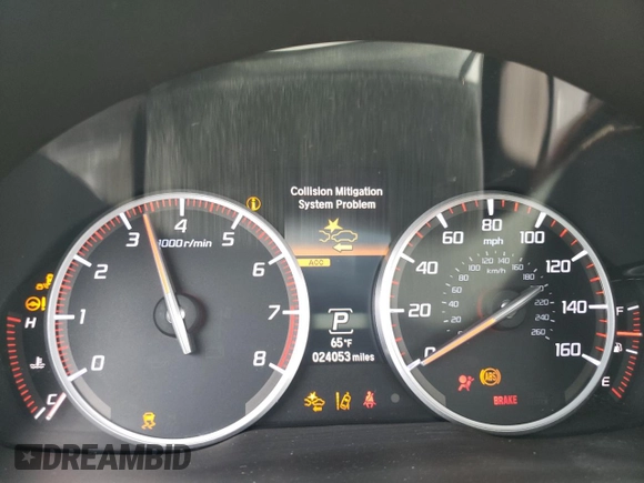 2022 Acura ILX w/Premium/A-Spec Package with VIN 19UDE2F80NA006332, listed as a Copart auction lot 50320165 with 24,053 mi miles and Salvage Title. Bid and sale history available at carsss.com. Image 9.