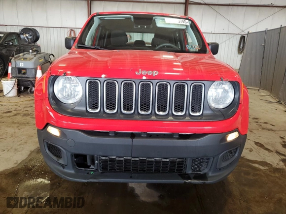 2018 Jeep Renegade Upland с VIN ZACCJBAB2JPJ50593, выставлен на аукционе Copart как лот 60989745 с пробегом 55 054 миль миль и Списание • Salvage title. История ставок и продаж доступна на DreamBid. Изображение 5.