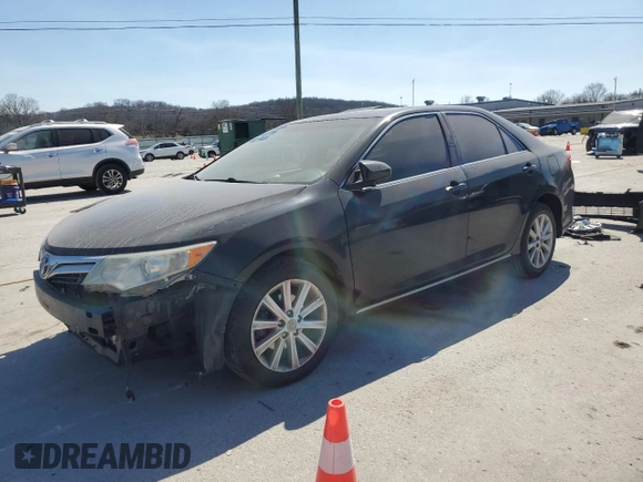 2012 Toyota Camry SE with VIN 4T1BK1FK6CU520276, listed as a Copart auction lot 48551315 with 143,014 mi miles and Salvage Title. Bid and sale history available at carsss.com. Image 1.