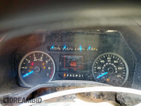 2015 Ford F-150 XLT with VIN 1FTEW1EF8FKD08747, listed as a Copart auction lot 62833355 with 141,290 mi miles and Salvage title. Bid and sale history available at DreamBid. Image 9.