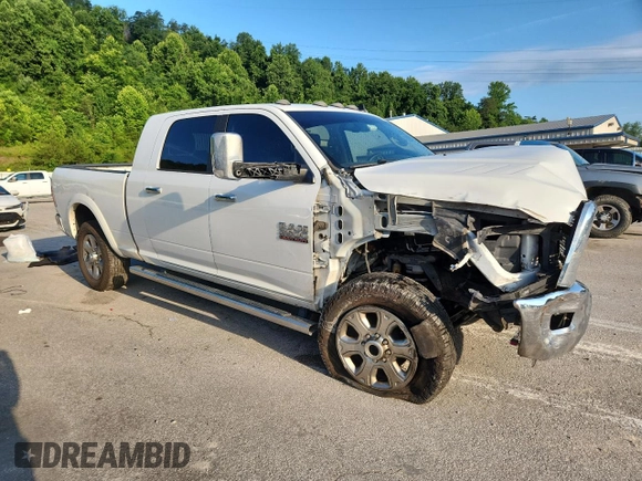 2017 Ram 2500 Laramie with VIN 3C6UR5NJ8HG737905, listed as a Copart auction lot 63763595 with 299,802 mi miles and Salvage title. Bid and sale history available at DreamBid. Image 4.