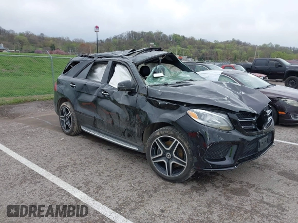 2018 Mercedes-Benz GLE 350 with VIN 4JGDA5JB6JB158761, listed as a IAAI auction lot 41937353 with Not provided miles and . Bid and sale history available at DreamBid. Image 1.