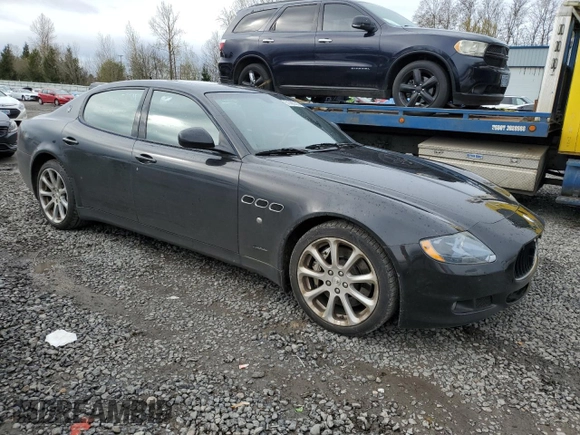 2011 Maserati Quattroporte S z VIN ZAM39JKA2B0055322, wystawiony jako Copart lot #51386055 z przebiegiem 78 818 mil mil oraz Czysty tytuł • Clean title. Historia ofert i sprzedaży dostępna na DreamBid. Obrazek 4.