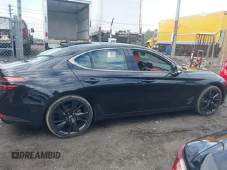 2023 Genesis G70 2.0T with VIN KMTG34TA4PU122026, listed as a IAAI auction lot 41931183 with 15,997 mi miles and . Bid and sale history available at DreamBid. Image 13.