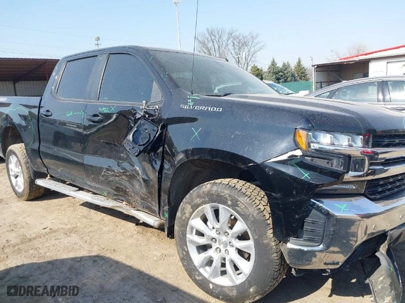 2022 Chevrolet Silverado 1500 LTD LT with VIN 3GCUYDED4NG214392, listed as a IAAI auction lot 41762739 with 36,510 mi miles. Bid and sale history available at carsss.com. Image 12.