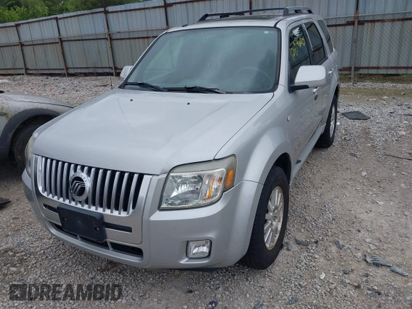 2008 Mercury Mariner Premier with VIN 4M2CU87108KJ01466, listed as a IAAI auction lot 42634600 with 95,436 mi miles and . Bid and sale history available at DreamBid. Image 6.