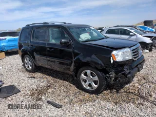 2013 Honda Pilot EX-L with VIN 5FNYF4H6XDB004954, listed as a Copart auction lot 55901055 with 147,551 mi miles and Salvage title. Bid and sale history available at DreamBid. Image 4.