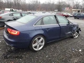 2013 Audi S4 Prestige with VIN WAUKGAFL3DA239955, listed as a Copart auction lot 84562334 with 137,186 mi miles and Salvage Title. Bid and sale history available at carsss.com. Image 3.