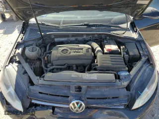 2015 Volkswagen Golf TSI SEL with VIN 3VW217AU3FM015630, listed as a Copart auction lot 48574885 with 87,355 mi miles and Salvage Title. Bid and sale history available at carsss.com. Image 12.