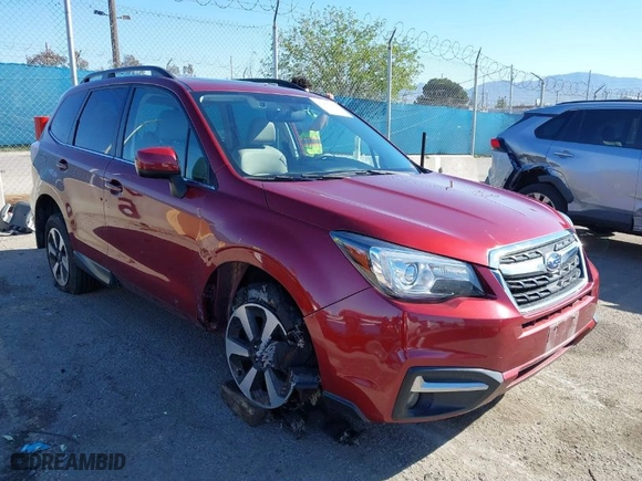 2018 Subaru Forester Limited with VIN JF2SJARC7JH521701, listed as a IAAI auction lot 41867767 with 74,118 mi miles. Bid and sale history available at carsss.com. Image 1.