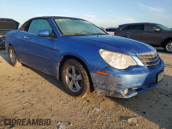 2008 Chrysler Sebring Limited with VIN 1C3LC65M58N230803, listed as a Copart auction lot 74235174 with 0 mi miles and Salvage Title. Bid and sale history available at carsss.com. Image 4.