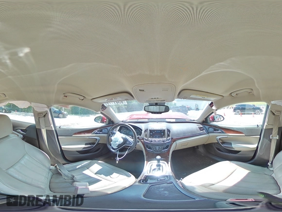 2014 Buick Regal Premium I with VIN 2G4GN5EX8E9321621, listed as a Copart auction lot 63811795 with 106,439 mi miles and Salvage title. Bid and sale history available at DreamBid. Image 14.
