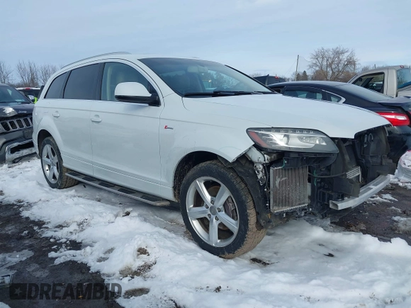 2012 Audi Q7 3.0T S line with VIN WA1DGAFE8CD010319, listed as a IAAI auction lot 41649288 with 148,379 mi miles. Bid and sale history available at carsss.com. Image 1.