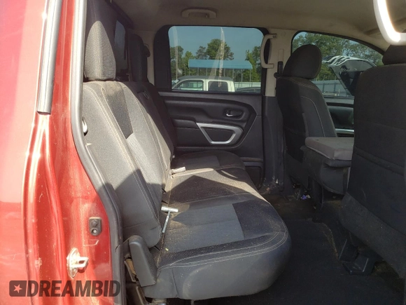 2017 Nissan Titan SV with VIN 1N6AA1EJ8HN573992, listed as a Copart auction lot 57311915 with 216,138 mi miles and Clean title. Bid and sale history available at DreamBid. Image 10.