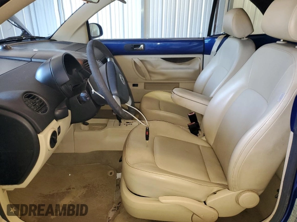 2007 Volkswagen Beetle with VIN 3VWRG31Y37M423541, listed as a Copart auction lot 56596234 with 89,874 mi miles and Salvage title. Bid and sale history available at DreamBid. Image 7.