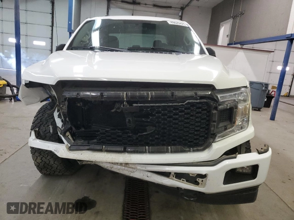 2018 Ford F-150 XL with VIN 1FTEW1EP9JFC44650, listed as a Copart auction lot 49629425 with 77,870 mi miles and Salvage Title. Bid and sale history available at carsss.com. Image 5.