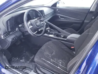 2021 Hyundai Elantra Blue z VIN KMHLM4AJ3MU005316, wystawiony jako Copart lot #46114245 z przebiegiem 89 926 mil mil oraz Szkoda całkowita • Salvage title. Historia ofert i sprzedaży dostępna na DreamBid. Obrazek 7.