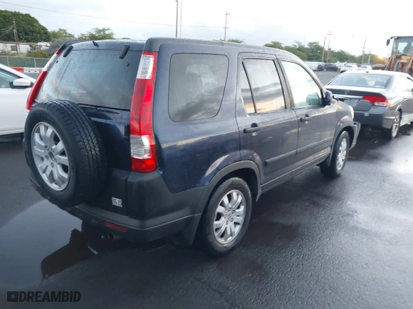 2006 Honda CR-V EX with VIN JHLRD788X6C011242, listed as a IAAI auction lot 41714756 with 199,074 mi miles. Bid and sale history available at carsss.com. Image 4.