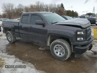 2014 Chevrolet Silverado 1500 Work Truck with VIN 1GCVKPEC9EZ209865, listed as a Copart auction lot 46626385 with 211,777 mi miles and Clean Title. Bid and sale history available at DreamBid. Image 4.