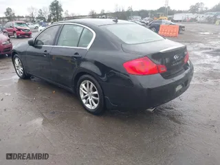 2007 Infiniti G35 Sedan G35x with VIN JNKBV61F27M809243, listed as a IAAI auction lot 41810167 with 131,676 mi miles. Bid and sale history available at carsss.com. Image 3.