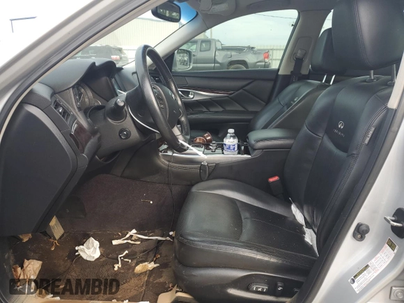 2012 Infiniti M37 with VIN JN1BY1AP4CM330968, listed as a Copart auction lot 74670564 with 0 mi miles and Salvage Title. Bid and sale history available at carsss.com. Image 7.