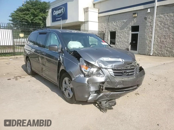 2010 Honda Odyssey Touring with VIN 5FNRL3H91AB113770, listed as a Copart auction lot 61893115 with 155,776 mi miles and Salvage title. Bid and sale history available at DreamBid. Image 14.