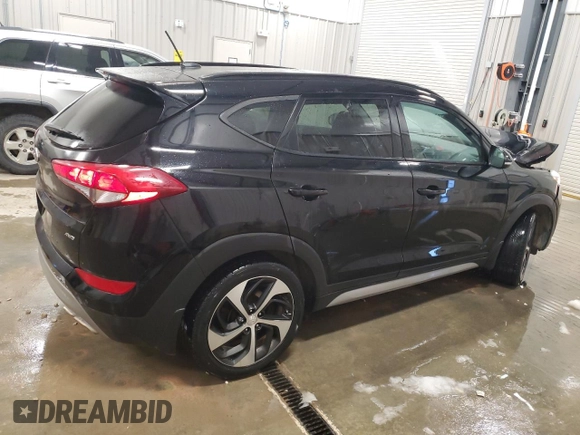 2017 Hyundai Tucson Value with VIN KM8J3CA24HU569897, listed as a Copart auction lot 86643104 with 116,913 mi miles and Salvage Title. Bid and sale history available at carsss.com. Image 3.