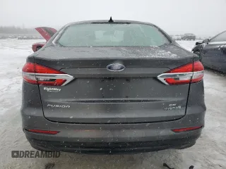 2019 Ford Fusion SE with VIN 3FA6P0LU9KR145955, listed as a Copart auction lot 44626085 with 166,021 mi miles and Clean Title. Bid and sale history available at carsss.com. Image 6.