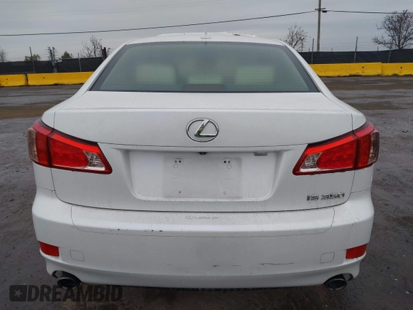 2011 Lexus IS with VIN JTHBE5C24B5028361, listed as a IAAI auction lot 41471750 with 95,313 mi miles. Bid and sale history available at carsss.com. Image 16.