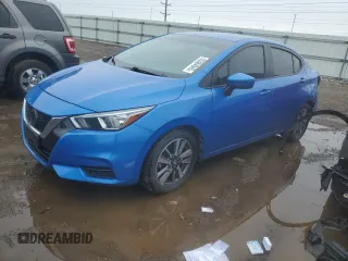 2020 Nissan Versa SV z VIN 3N1CN8EV7LL810267, wystawiony jako Copart lot #55384845 z przebiegiem 48 302 mil mil oraz Szkoda całkowita • Salvage title. Historia ofert i sprzedaży dostępna na DreamBid. Obrazek 1.