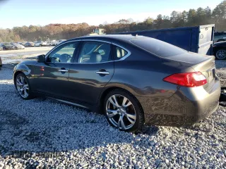 2012 Infiniti M37 with VIN JN1BY1AP8CM332769, listed as a Copart auction lot 83674724 with 416,482 mi miles and Salvage Title. Bid and sale history available at carsss.com. Image 2.
