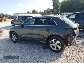 2019 Audi Q3 with VIN WA1BEDF33K1085331, listed as a Copart auction lot 64170625 with 70,209 mi miles and Salvage title. Bid and sale history available at DreamBid. Image 2.