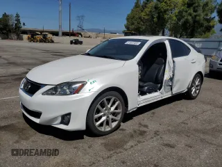 2012 Lexus IS 250 z VIN JTHBF5C2XC5162760, wystawiony jako Copart lot #57322465 z przebiegiem 104 665 mil mil oraz Szkoda całkowita • Salvage title. Historia ofert i sprzedaży dostępna na DreamBid. Obrazek 1.