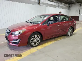2015 Subaru Impreza Limited z VIN JF1GJAN69FH022934, wystawiony jako Copart lot #59637495 z przebiegiem 63 975 mil mil oraz Szkoda całkowita • Salvage title. Historia ofert i sprzedaży dostępna na DreamBid. Obrazek 1.