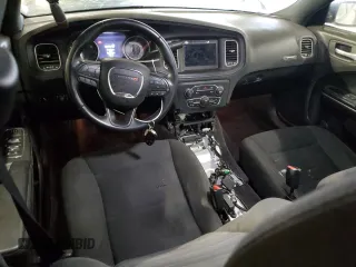2018 Dodge Charger Police with VIN 2C3CDXKT1JH330040, listed as a Copart auction lot 43053615 with 116,523 mi miles and Salvage Title. Bid and sale history available at carsss.com. Image 8.