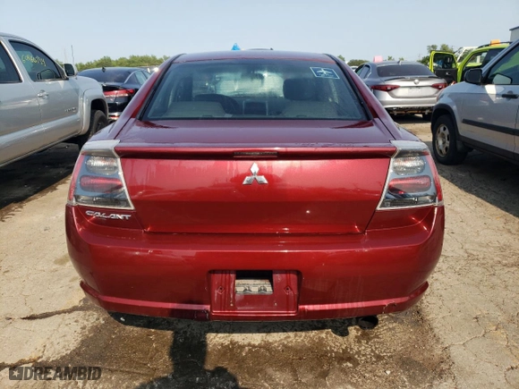 2005 Mitsubishi Galant ES with VIN 4A3AB36F25E059179, listed as a Copart auction lot 64570164 with 197100 miles and Salvage Title. Bid and sale history available at carsss.com. Image 6.