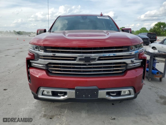 2019 Chevrolet Silverado 1500 High Country with VIN 3GCPWFED8KG257983, listed as a Copart auction lot 54558245 with 99,395 mi miles and Clean Title. Bid and sale history available at carsss.com. Image 5.