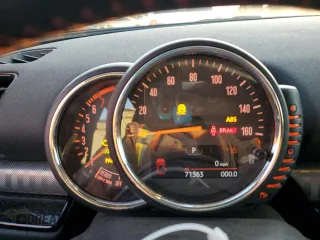 2017 MINI Clubman Cooper S with VIN WMWLU5C56H2E82186, listed as a Copart auction lot 83994644 with 71,363 mi miles and Salvage Title. Bid and sale history available at carsss.com. Image 9.